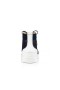 Christian Louboutin Lou Spikar Orlato Platt Vers Blu Argento/marina Mat Kalv