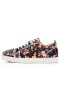 Christian Louboutin Louis Junior Spikar Orlato Black Multi Crepe Satin