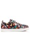 Christian Louboutin Louis Junior Spikar Orlato Black Multi Crepe Satin
