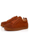 Christian Louboutin Låg överst Louis Junior SP-Foxy/foxy Mat Veau Velours Sneaker
