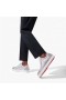Christian Louboutin Låg Topp Seavaste 2 Orlato Silver/sv Tyg