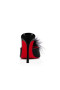 Christian Louboutin Mulor Pin-Upp till 100 mm Svart/lin Porpora-flera Patent