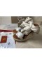 Christian Louboutin Kil Monica du Désert 110 mm Craie/naturel Cott