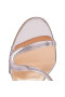 Christian Louboutin Rosalie 55 Mm Sandals Laminated Calf Leather Vintage Rose