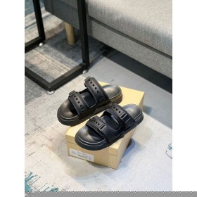 Christian Louboutin Pappa Pool Donna Spetsade Dubbade Sandaler CL Skor Butik