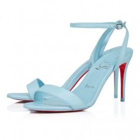 Christian Louboutin Loubigirl 85 Mm Sandaler Nappa LÃ¤der Mineral CL Skor Butik