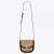 Saint Laurent Kaia Liten Väska Raffia Läder Saint Laurent Väskor
