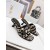 Dior(r)evolution Krängt Bild Leopard Quiltad Cannage Kalvskinn