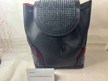 Christian Louboutin Explorafun Başak Sırt Çantası Siyah Christian Louboutin Çantaları