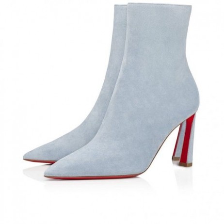 Christian Louboutin Condora Ganimet 85 Mm Alçak Bot Veau Velours Paseo Christian Louboutin Ayakkabı