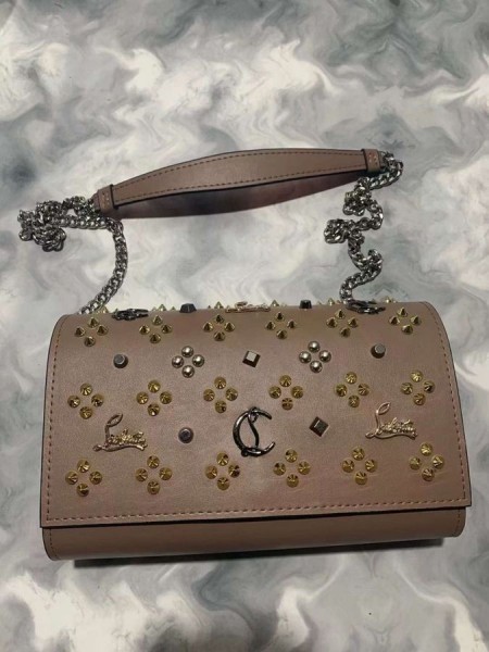 Christian Louboutin Paloma Debriyaj Dana Derisi ve Sivri Uçlu Kahve