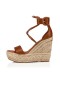 Christian Louboutin Chocazeppa Sivri Sandalet 120mm Dana Derisi Kahverengi