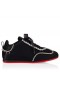 Christian Louboutin Eleonora Strass Spor Ayakkabı Krep Saten Siyah