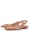Christian Louboutin Hot Chickita Sling Balerinler Rugan Allık Christian Louboutin Ayakkabı