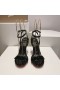 Christian Louboutin Loubigirl 100 mm Sandalet Rugan Siyah