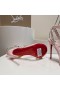 Christian Louboutin Mafaldina Sivri Sandalet 100mm Rugan Pembe