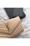 Saint Laurent WOC Monogram Zincir Cüzdan Poudre Deri
