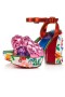 Christian Louboutin 130 mm Vers Multi / lin Alize Deri Sandalet