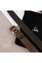 Christian Louboutin Kemer 35mm Havane / bk / antik Koyu Kahverengi Deri