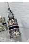 Dior Kitap Çantası Mavi Toile de Jouy Nakış