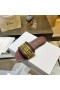 Dior Dway Slide Bordo İşlemeli Pamuk