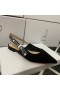 Dior J'adior Slingback Balerin Düz Teknik Kumaş