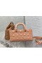 Dior Lady D-Joy Çanta Rose Des Vents Cannage Dana Derisi Elmas Motifi