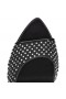 Christian Louboutin Kesme İşareti Katır Örgü Strass 80 Mm Katır Siyah