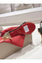 Christian Louboutin Ginko Kız 85mm Askılı Sandalet Rugan Siyah