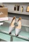 Christian Louboutin Irıza 85mm Pompalar Işıltılı Dana Derisi Gümüş