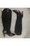 Christian Louboutin Santia Botta 85 Mm Bot Veau Kadife Siyah