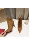 Christian Louboutin So Kate Ganimet Yarım bot 100mm Süet Kahverengi
