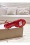 Christian Louboutin Tangeuva Sandalet 100mm Kabartmalı Deri Kırmızı