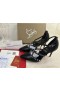 Christian Louboutin Tatooshka Sivri Pompa 100mm Nappa Deri Siyah