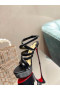 Christian Louboutin Kadın Ayak Bileği Kayışı Sandalet 150mm CL Ayakkabı Mağazası