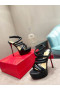 Christian Louboutin Kadın Ayak Bileği Kayışı Sandalet 150mm CL Ayakkabı Mağazası
