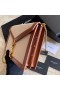 Saint Laurent Cassandra Toka Çanta Bej Kanvas Saint Laurent Çanta