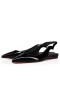 Christian Louboutin Hot Chickita Sling Balerinler Rugan Siyah Christian Louboutin Ayakkabı
