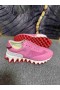 Christian Louboutin Loubishark Koşucular Dana ve Süet Deri Pembe