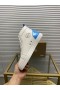 Christian Louboutin Louis yüksek Top Spor ayakkabı Buzağı Beyaz Mavi Christian Louboutin Ayakkabı