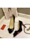 Christian Louboutin Simplenodo Yay Pompaları 85mm Rugan Siyah