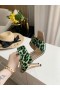 Jimmy Choo 100mm Sandalet Leopar Yeşili