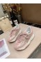 Jimmy Choo Dantel Spor Ayakkabı Alçak Üst Pembe