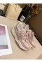 Jimmy Choo Dantel Spor Ayakkabı Alçak Üst Pembe