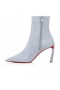 Christian Louboutin Condora Ganimet 85 Mm Alçak Bot Veau Velours Paseo Christian Louboutin Ayakkabı