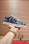 Christian Louboutin Louis Junior Low-top Spor Ayakkabı Allover Logo Kumaş Siyah CL Ayakkabı