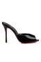 Christian Louboutin Bana Dolly 100 Mm Katır Patent Buzağı Siyah Christian Louboutin Ayakkabı