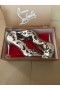 Christian Louboutin Impera Lasercut Metalik Deri Gümüş Pompalar