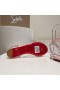 Christian Louboutin Mafaldina Düz Sandalet Rugan Pembe