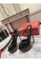 Christian Louboutin So Jenlove Alta Platformları 150mm Rugan Siyah